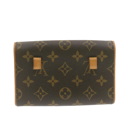 Louis Vuitton Florentine Waist Bag Monogram Canvas, BROWN, CANVAS, Travel bag