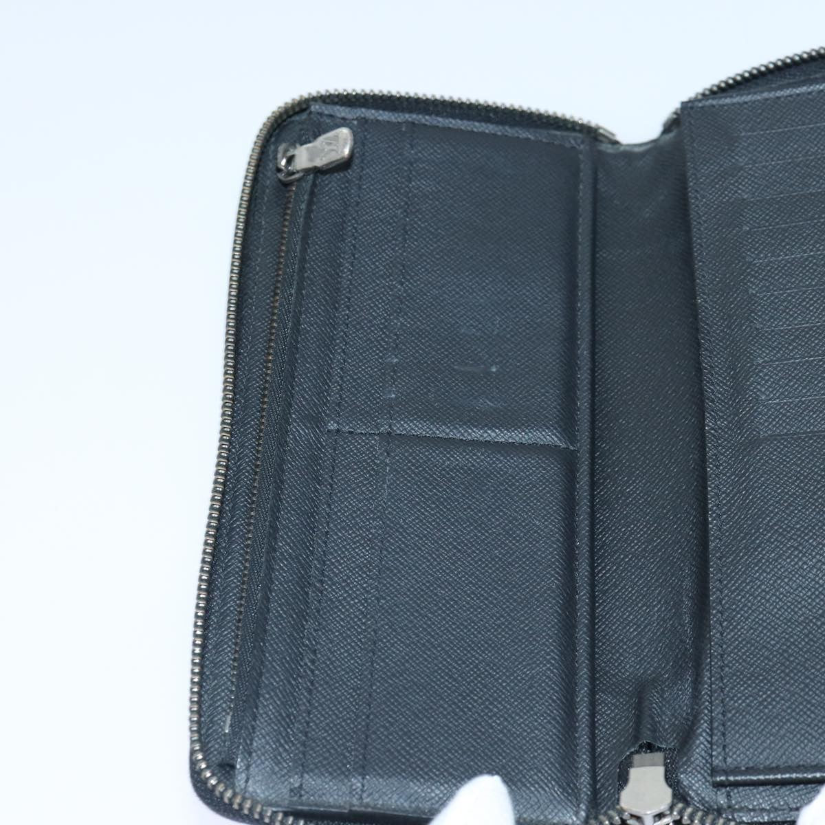Louis Vuitton Zippy wallet vertical Taurillon Leather, BLACK, CANVAS, Wallets