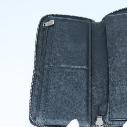 Louis Vuitton Zippy wallet vertical Taurillon Leather, BLACK, CANVAS, Wallets