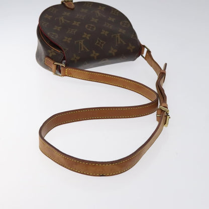 Louis Vuitton Tambourine Handbag Monogram Canvas, BROWN, CANVAS, Shoulder bag