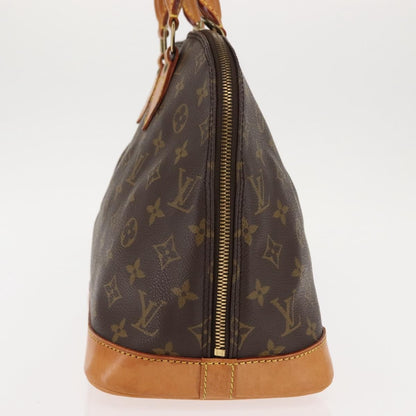 Louis Vuitton Alma Handbag Monogram Canvas, BROWN, CANVAS, Handbag