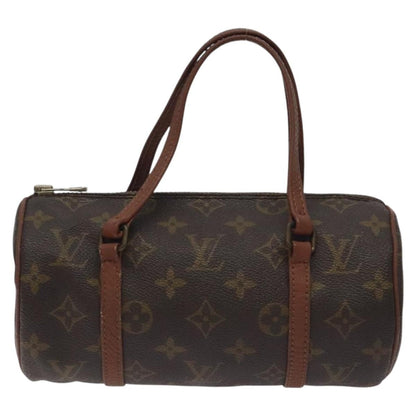 Louis Vuitton Papillon Handbag Monogram Canvas, BROWN, CANVAS, Handbag