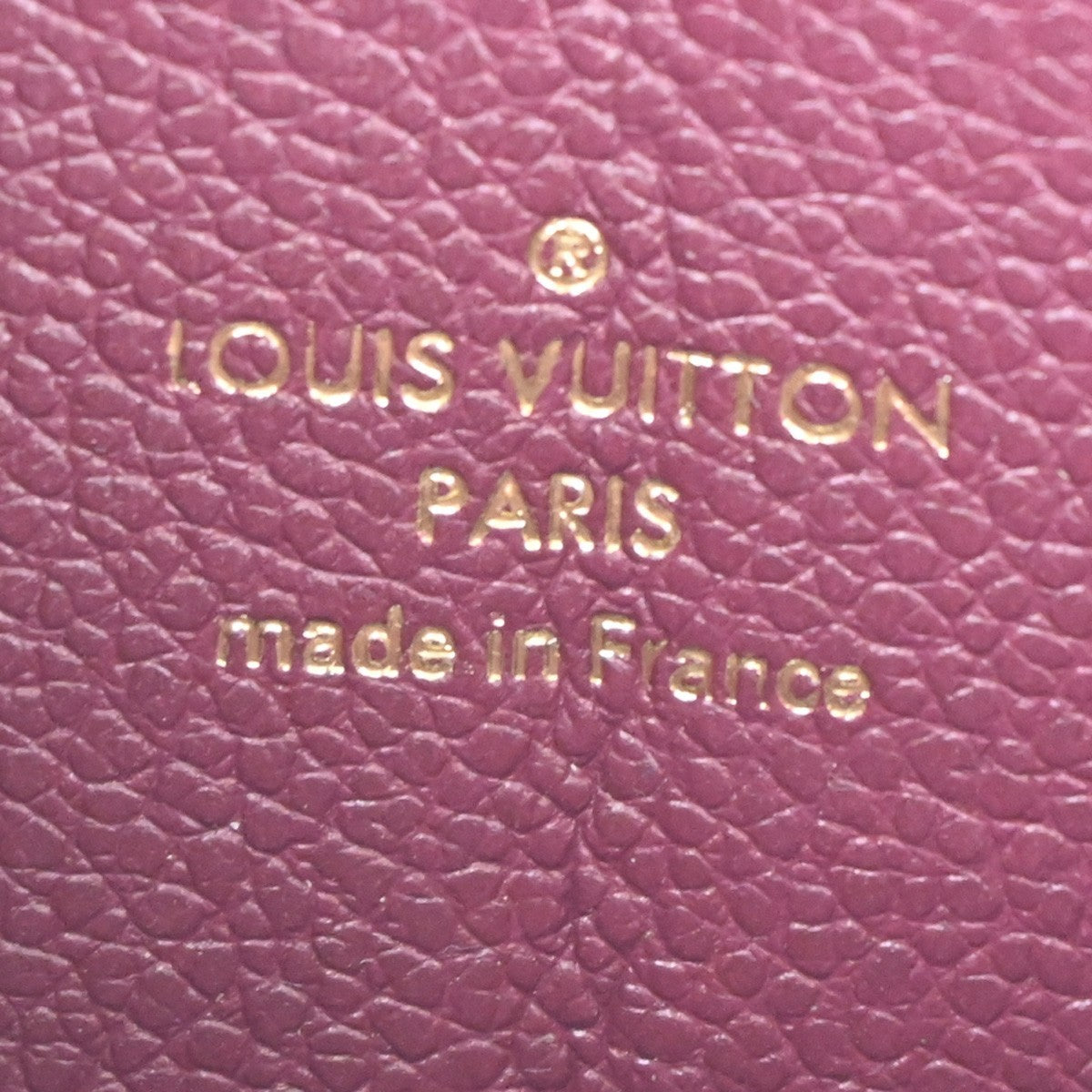 Louis Vuitton Zippy Wallet NM Leather Empreinte, PURPLE, LEATHER, Wallets
