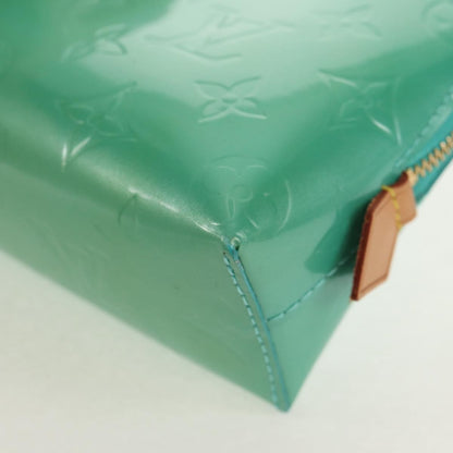 Louis Vuitton Cosmetic Pouch Monogram Vernis, BLUE, PATENT_LEATHER, Clutche & pouche
