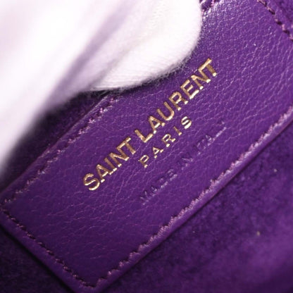 Saint Laurent Sac de Jour NM Bag Leather, PURPLE, LEATHER, Handbag