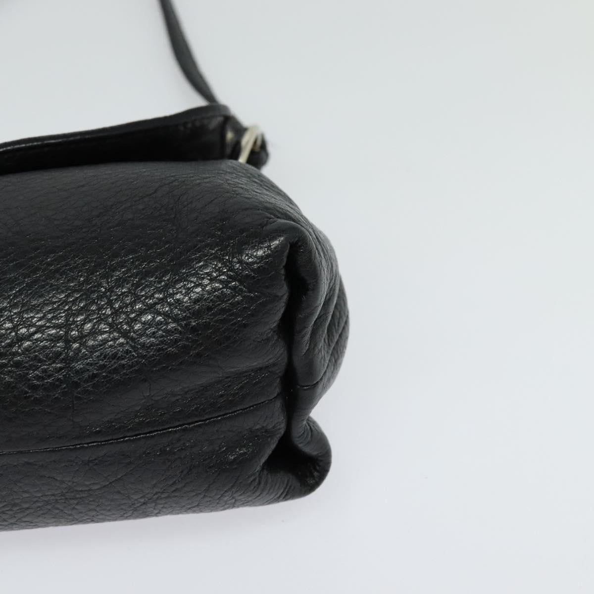 Chloe Lily Handbag Leather, BLACK, LEATHER, Handbag