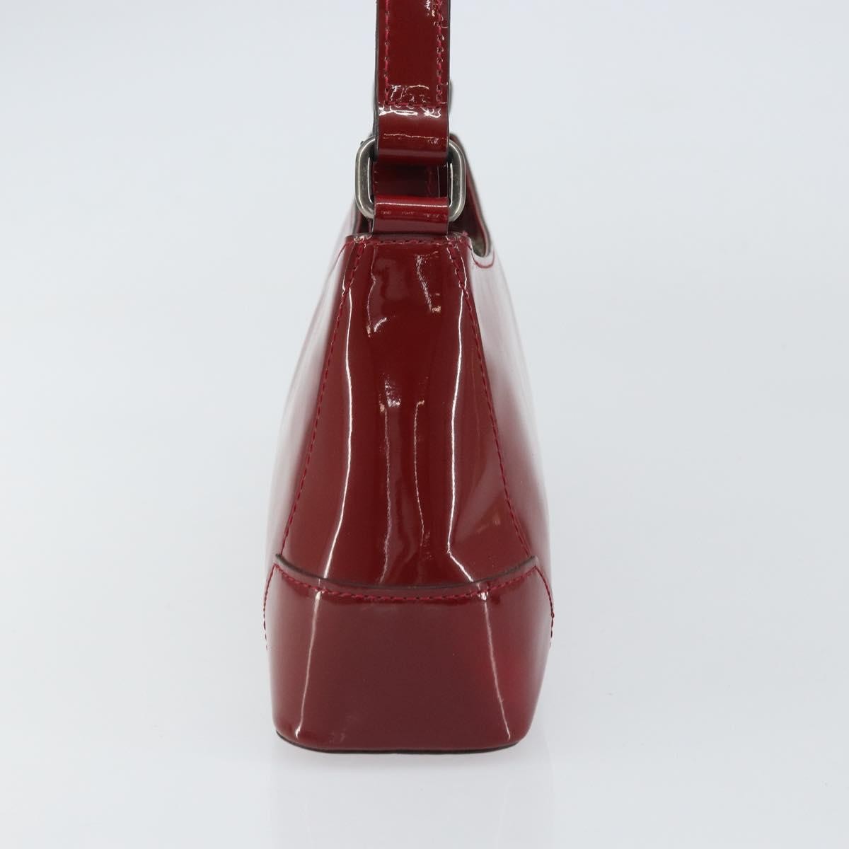 Burberry Vintage Shoulder Bag Patent leather, RED, PATENT_LEATHER, Shoulder bag