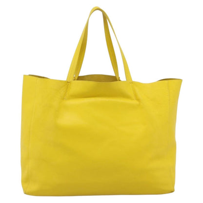 Celine Tote bag Leather, Yellow, Leather, Tote Bag