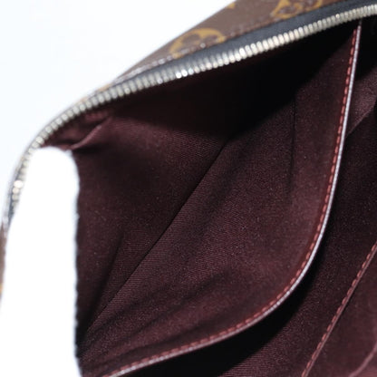 Louis Vuitton Kasai Clutch Macassar Monogram Canvas, BROWN, CANVAS, Clutche & pouche