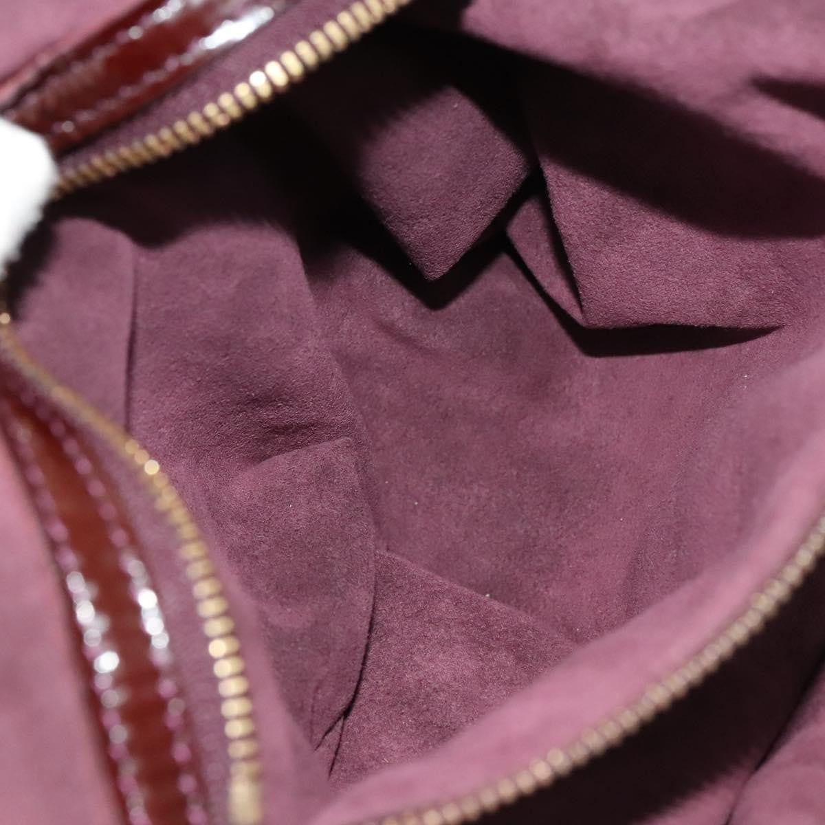 Louis Vuitton Surya Tote bag Mahina Patent Leather, PURPLE, CANVAS, Tote bag