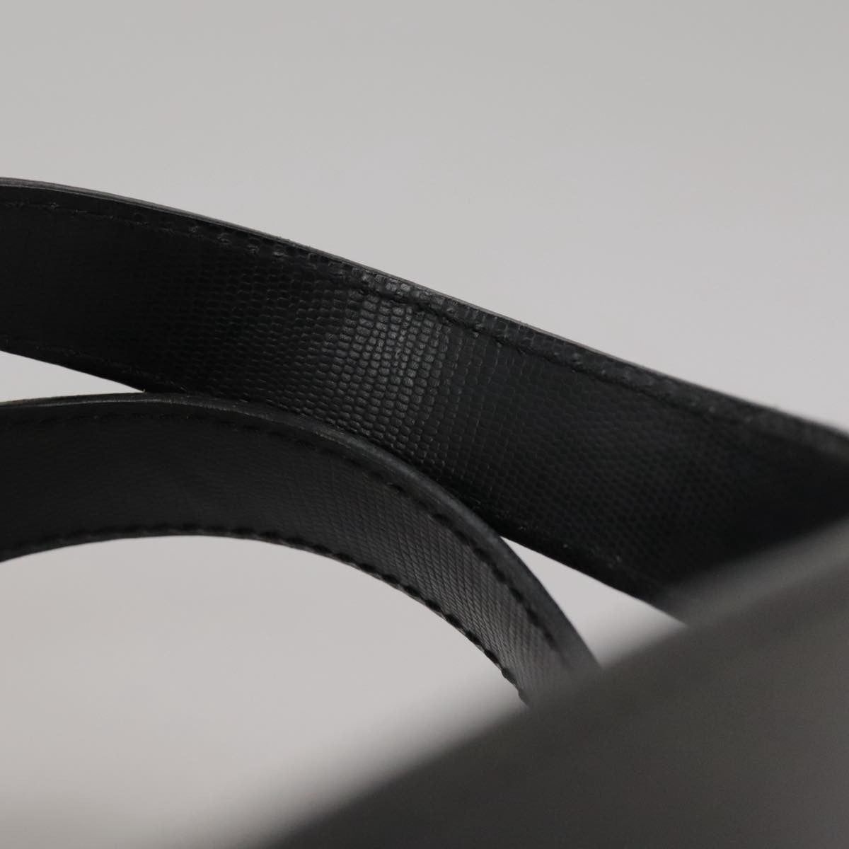 Celine Circle Logo Handbag Leather, BLACK, LEATHER, Handbag