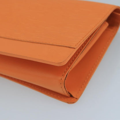 Louis Vuitton Honfleur Handbag Epi Leather, ORANGE, LEATHER, Shoulder bag