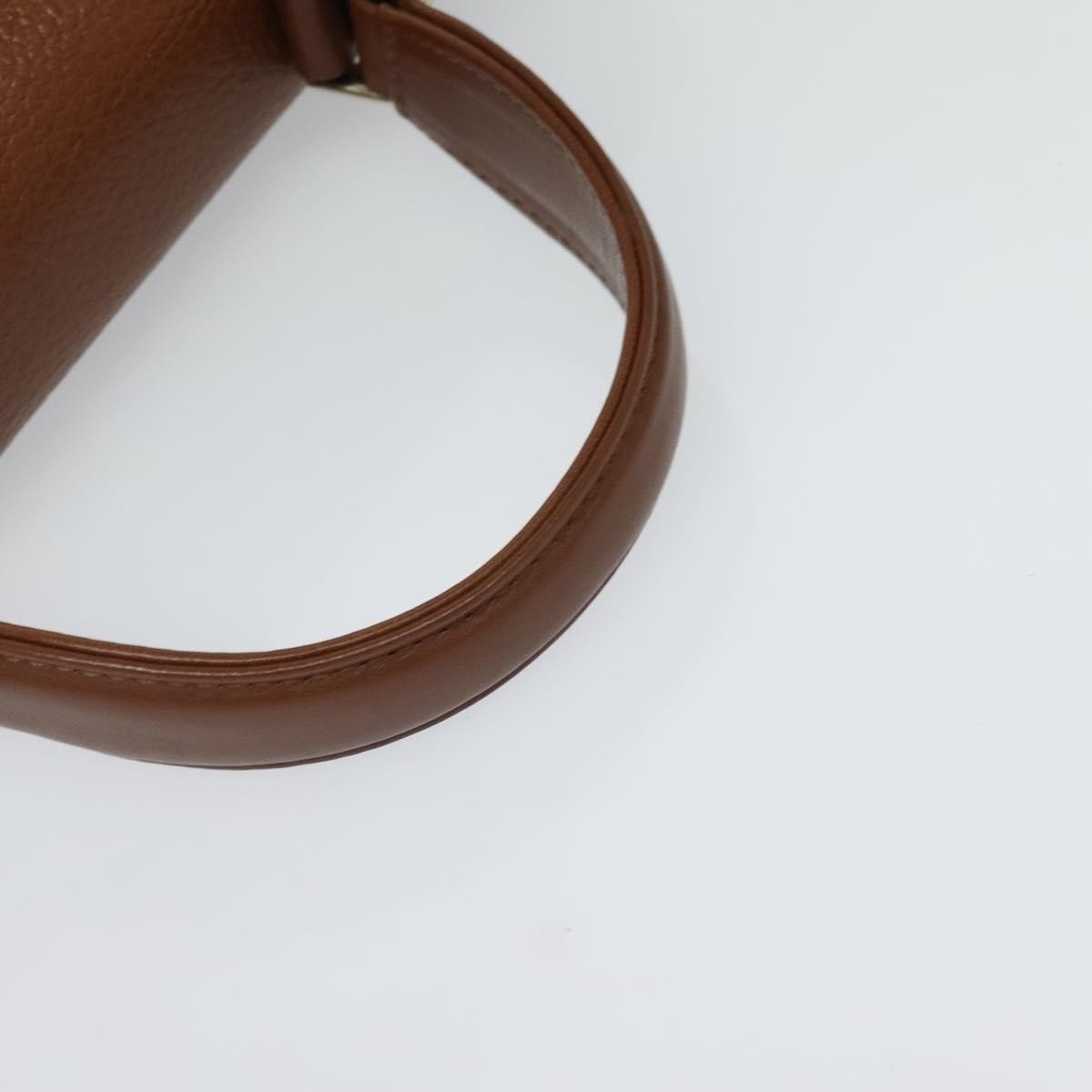 Burberry Vintage Handbag Leather, BROWN, LEATHER, Handbag
