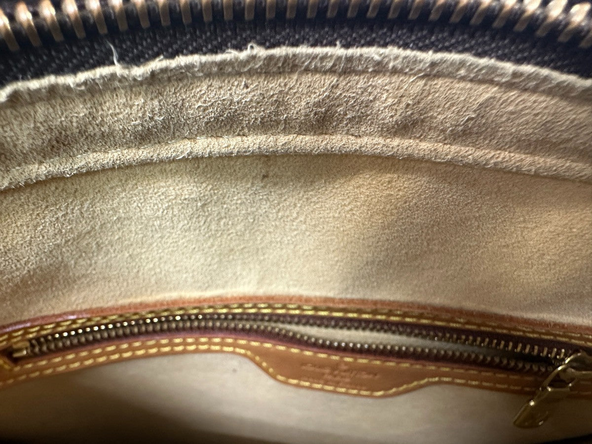 Louis Vuitton Looping Handbag Monogram Canvas, BROWN, CANVAS, Shoulder bag