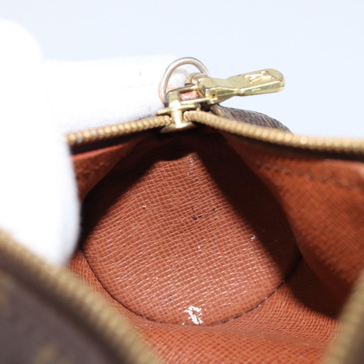 Louis Vuitton Papillon Pochette Monogram Canvas, BROWN, CANVAS, Clutche & pouche