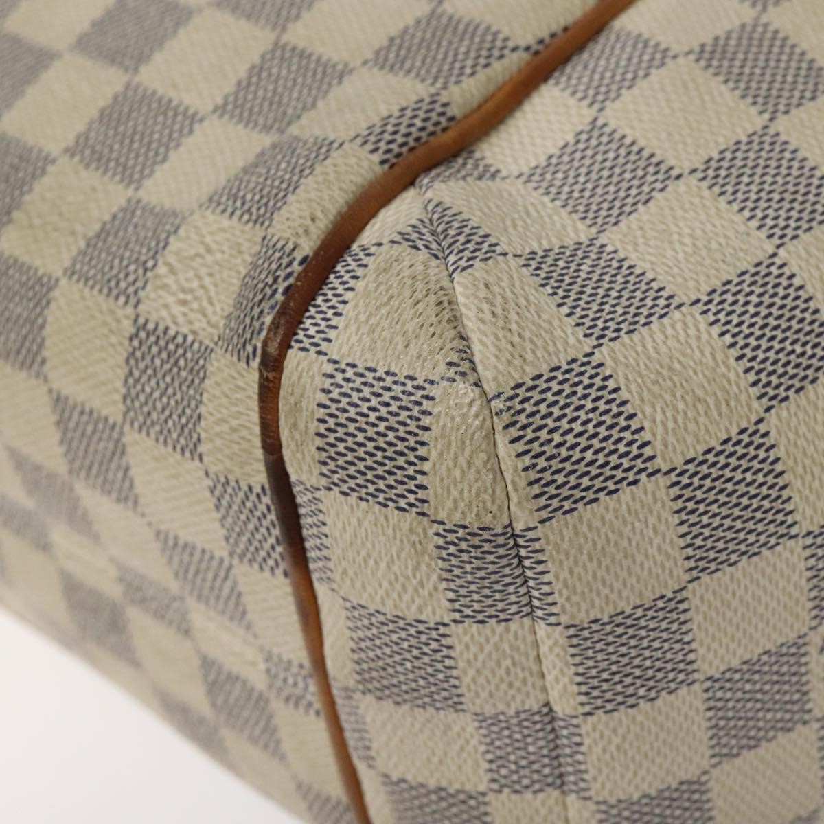Louis Vuitton Totally Handbag Damier, WHITE, CANVAS, Handbag
