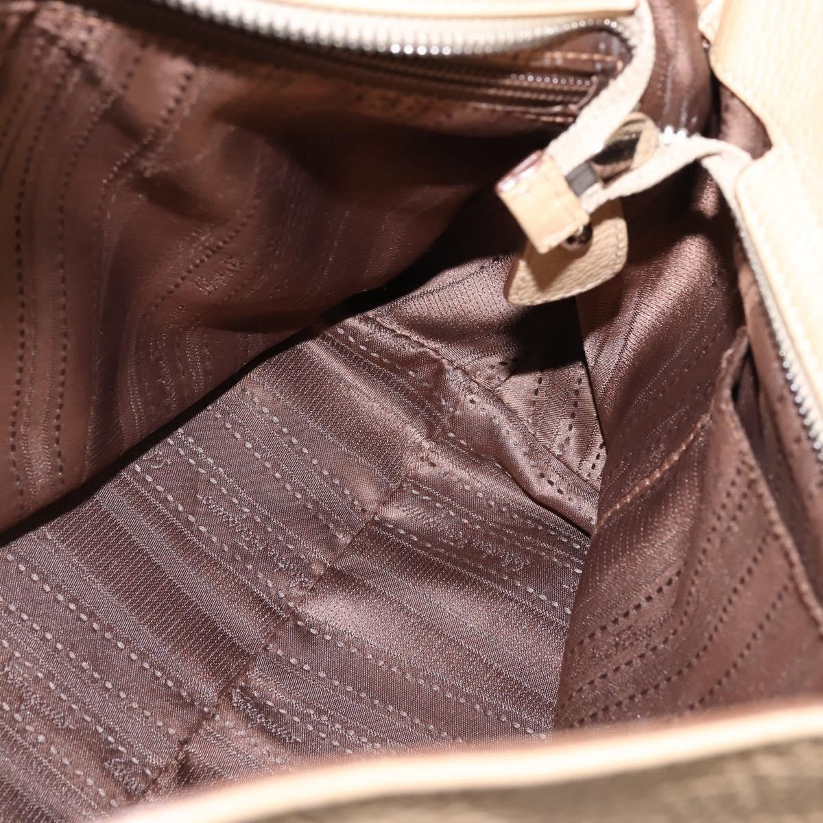 Salvatore Ferragamo Sofia Satchel Grainy Leather, BEIGE, LEATHER, Handbag