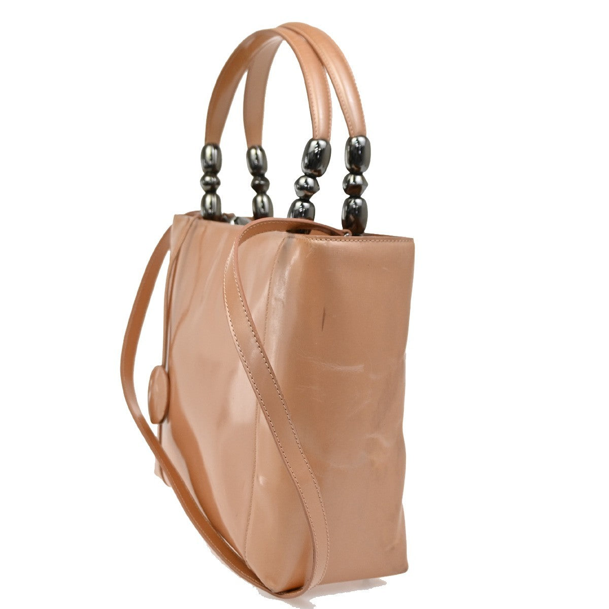 Christian Dior Malice Tote Patent, PINK, PATENT_LEATHER, Tote bag