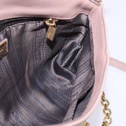 Salvatore Ferragamo Gancini Shoulder Bag Leather, BEIGE, LEATHER, Shoulder bag