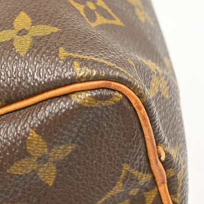 Louis Vuitton Speedy Mini HL Handbag Monogram Canvas, Brown, Canvas, Handbag