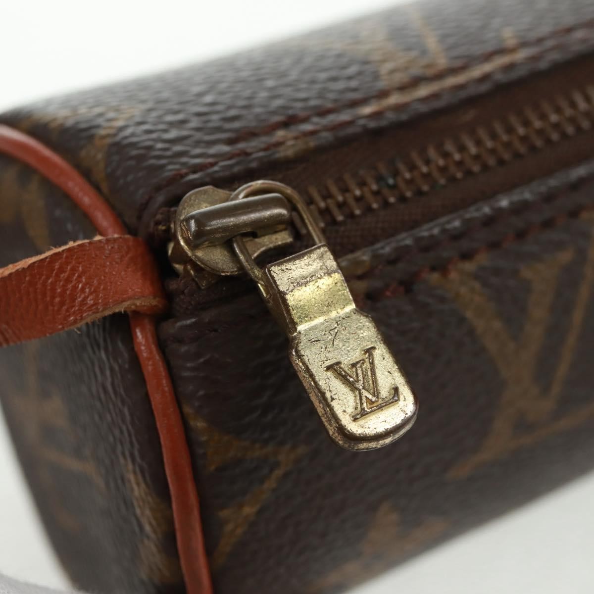 Louis Vuitton Papillon Pochette Monogram Canvas, BROWN, CANVAS, Clutche & pouche
