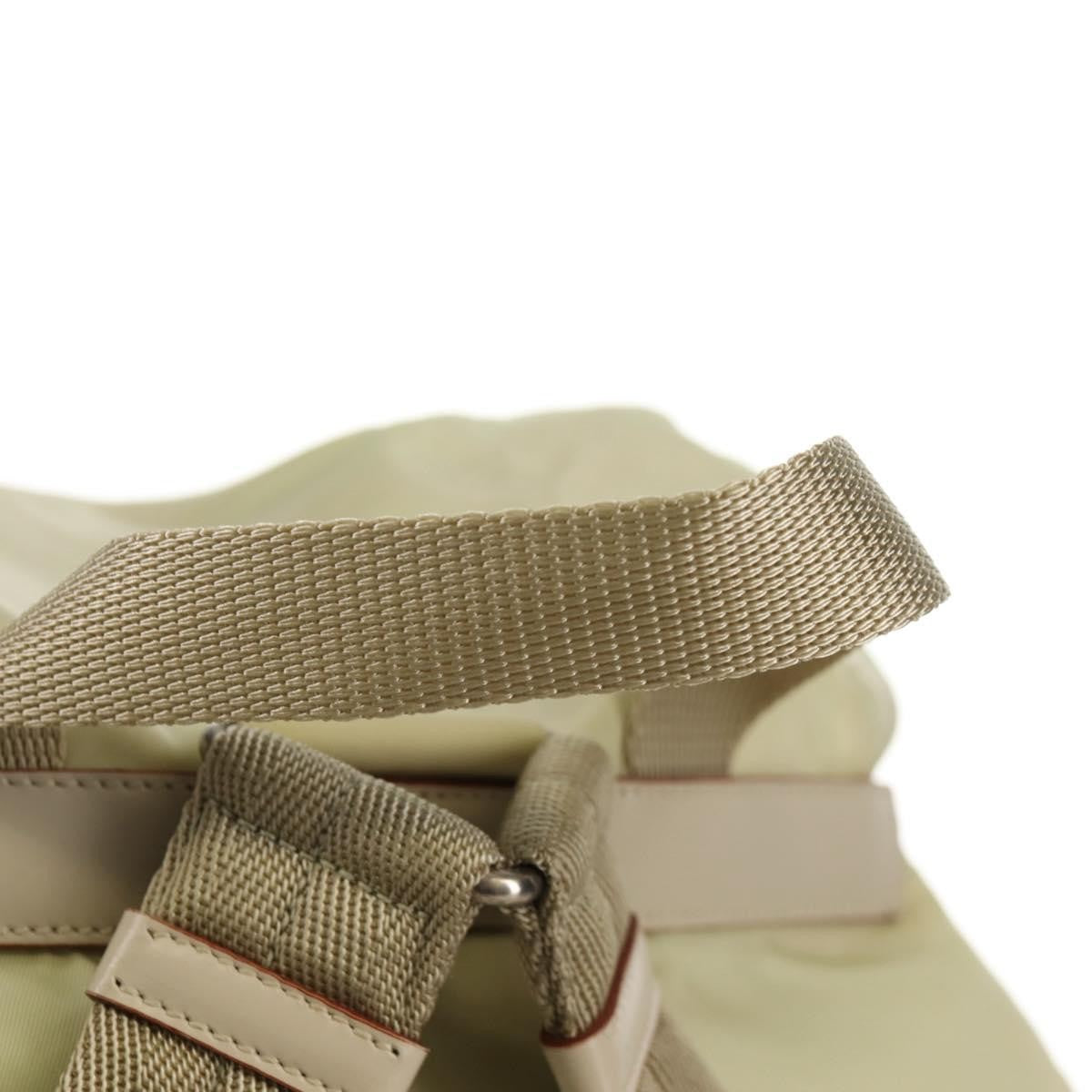 Prada Sac à dos Re-nylon nylon, BEIGE, NYLON, Backpack
