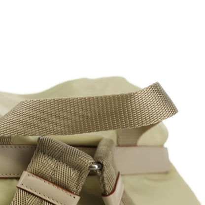 Prada Sac à dos Re-nylon nylon, BEIGE, NYLON, Backpack