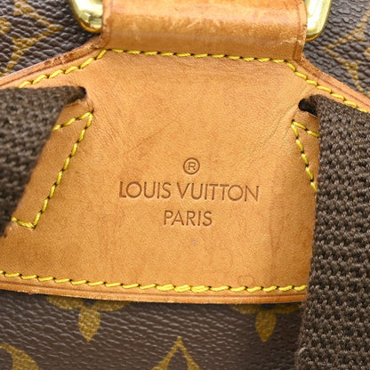 Louis Vuitton Vintage Montsouris Backpack Monogram Canvas, Brown, Canvas, Backpack