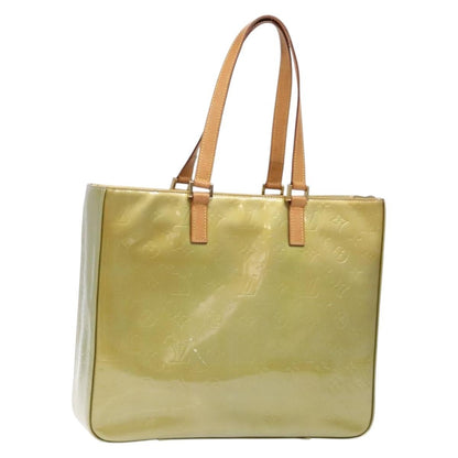 Louis Vuitton Columbus Handbag Monogram Vernis, BEIGE, PATENT_LEATHER, Tote bag