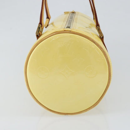 Louis Vuitton Bedford Handbag Monogram Vernis, BEIGE, PATENT_LEATHER, Handbag