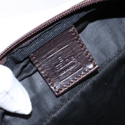 Fendi Vintage Zucca Zucca canvas, BROWN, CANVAS, Handbag