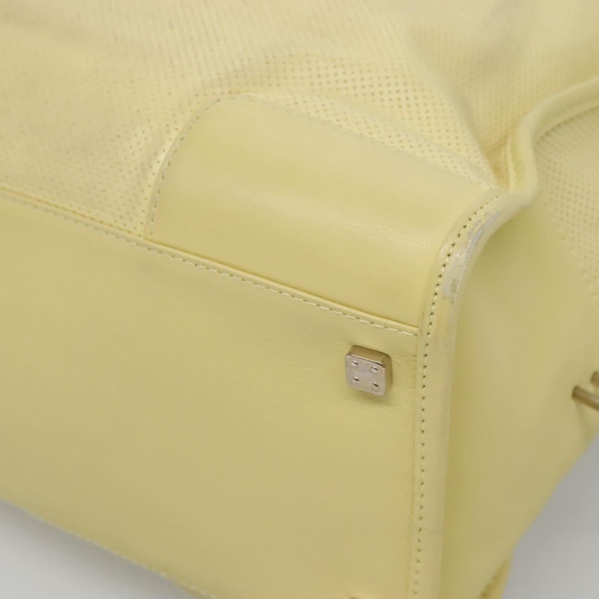 Loewe Amazona NM Bag Leather, YELLOW, LEATHER, Handbag