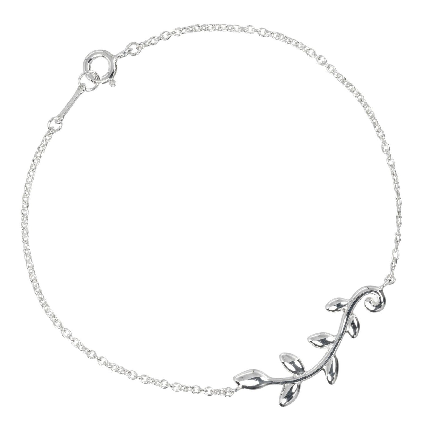 Tiffany & Co. Olive Leaf Bracelet Silver 925, SILVER, SILVER, Bracelet