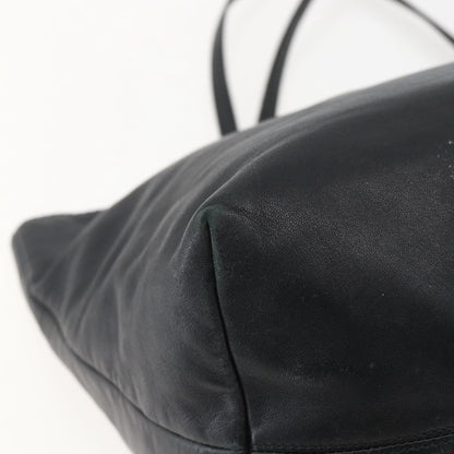 Loewe Anagram Tote Leather, BLACK, LEATHER, Tote bag