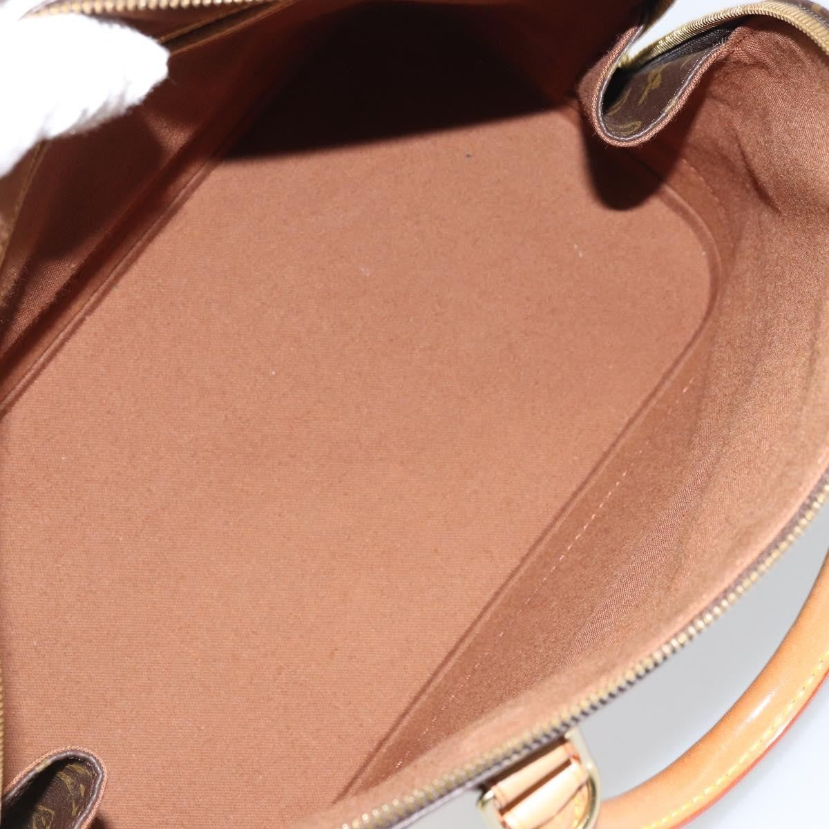 Louis Vuitton Alma Handbag Monogram Canvas, BROWN, CANVAS, Handbag