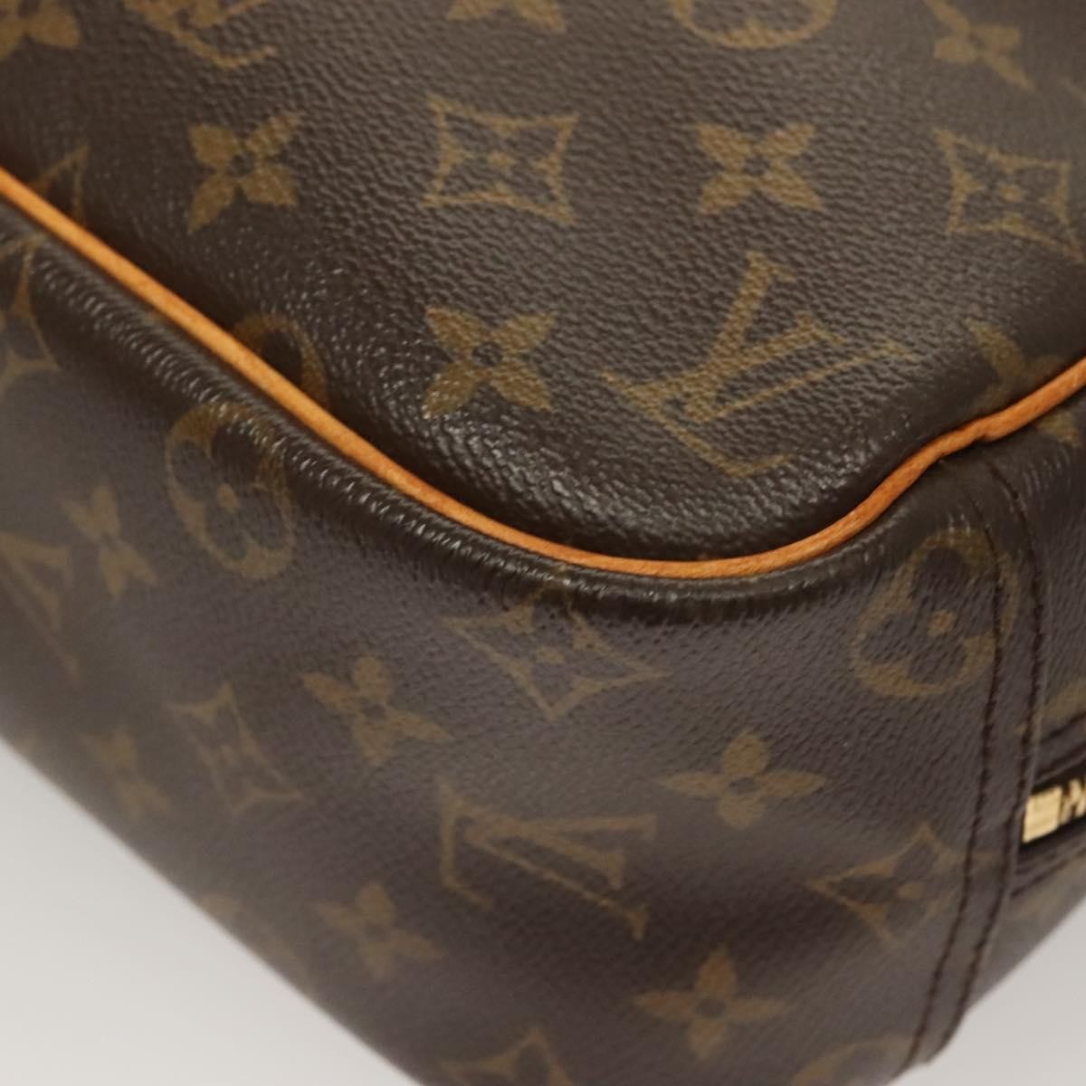 Louis Vuitton Trouville Handbag Monogram Canvas, BROWN, CANVAS, Handbag