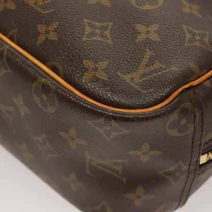 Louis Vuitton Trouville Handbag Monogram Canvas, BROWN, CANVAS, Handbag