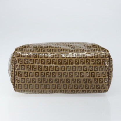 Fendi Zip Tote Canvas, BEIGE, CANVAS, Tote bag