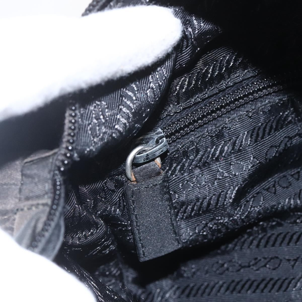 Prada Vintage Tote Tessuto, BLACK, NYLON, Tote bag