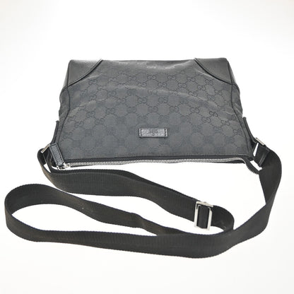 Gucci Joy Messenger Bag GG Canvas, Black, Canvas, Shoulder Bag