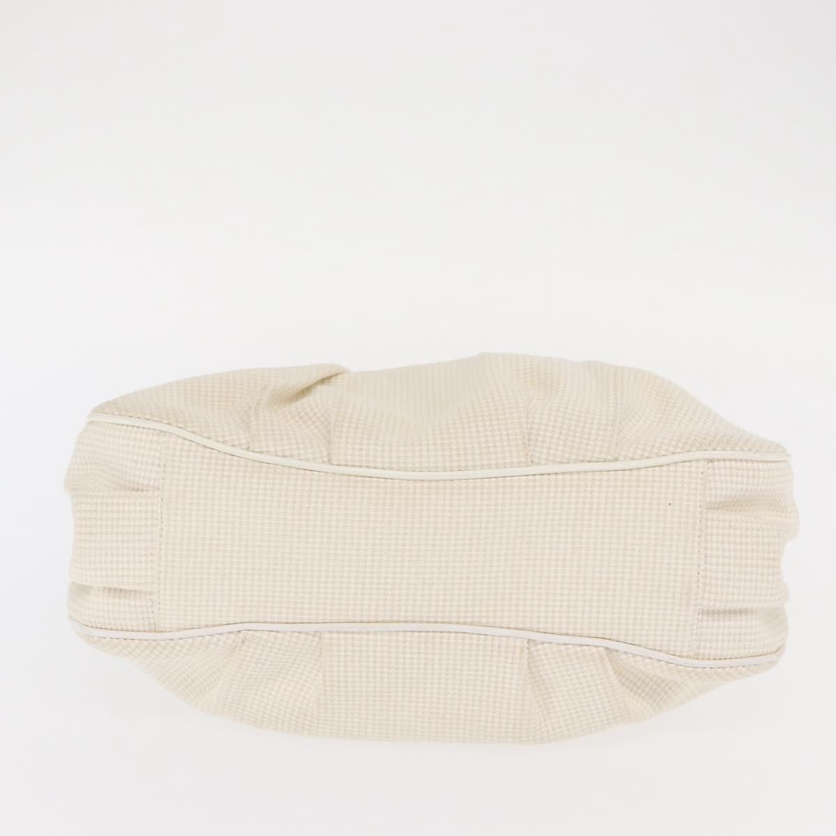 Fendi Mia Tote Canvas, WHITE, CANVAS, Tote bag