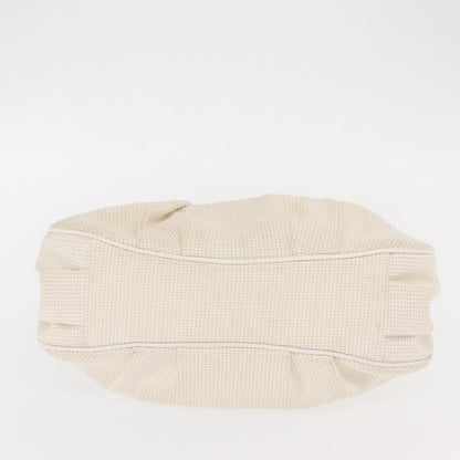 Fendi Mia Tote Canvas, WHITE, CANVAS, Tote bag