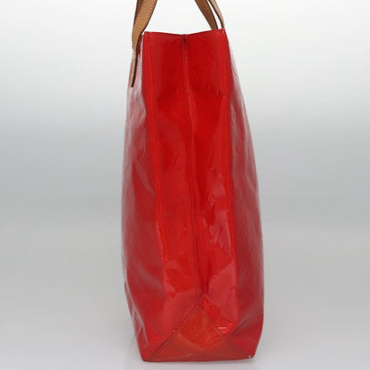 Louis Vuitton Reade Handbag Monogram Vernis, RED, PATENT_LEATHER, Handbag