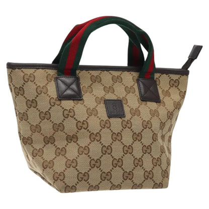 Gucci GG Canvas Bag Canvas, BEIGE, CANVAS, Handbag