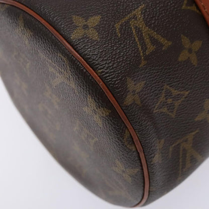 Louis Vuitton Papillon Handbag Monogram Canvas, BROWN, CANVAS, Handbag