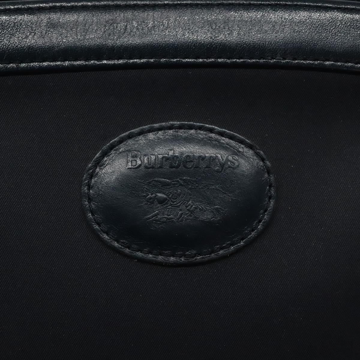 Burberry Vintage Shoulder Bag Canvas, NAVY, CANVAS, Shoulder bag