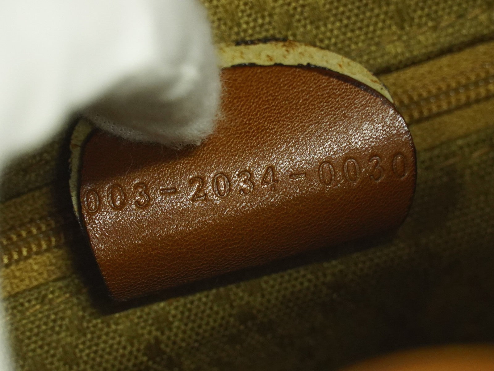 Gucci Vintage Bamboo Backpack Leather, BROWN, LEATHER, Backpack