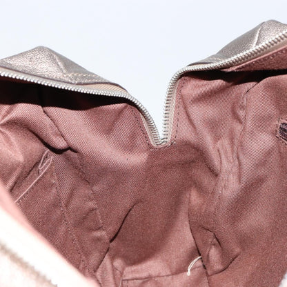 Salvatore Ferragamo Gancini Buckle Shoulder Bag Leather, GOLD, LEATHER, Tote bag