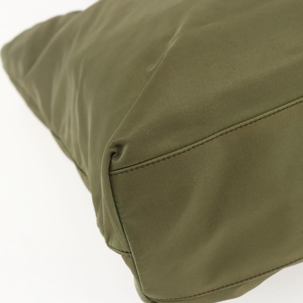 Prada Vintage Tote Tessuto, KHAKI, NYLON, Tote bag