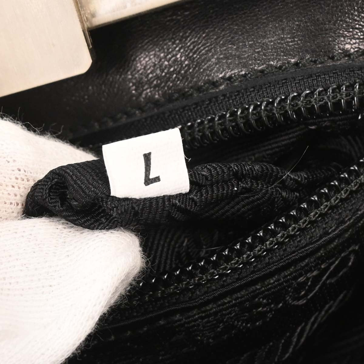 Prada Double Zip Crossbody Bag Tessuto, BLACK, NYLON, Shoulder bag